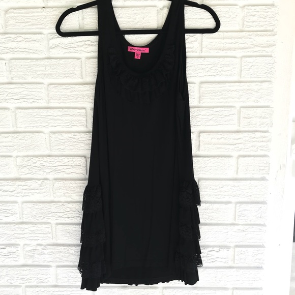 Betsey Johnson Tops - Betsey Johnson Tank |Lace /Ruffles